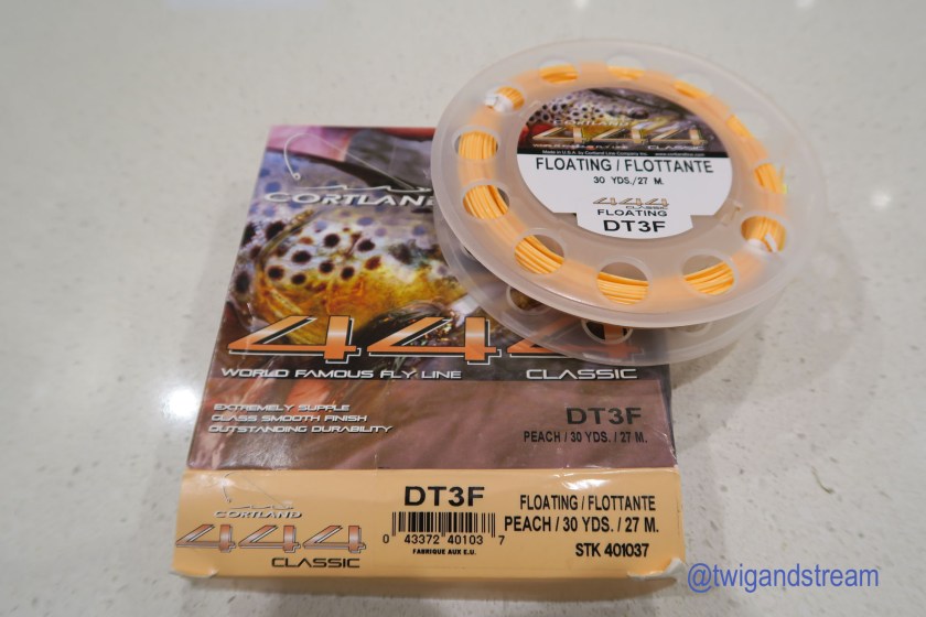 DT3F Floating Fly line Cortland 444 for sale.