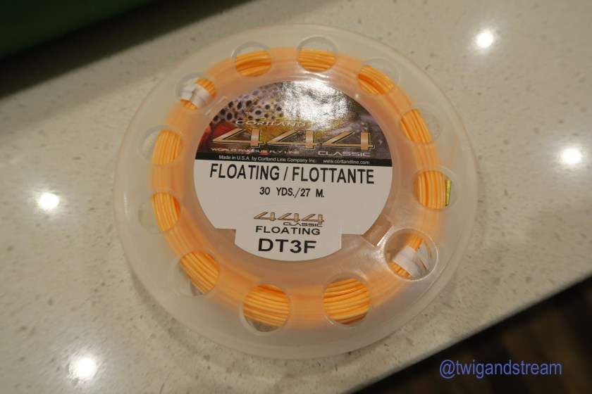 DT3F Floating Fly line Cortland 444 for sale.